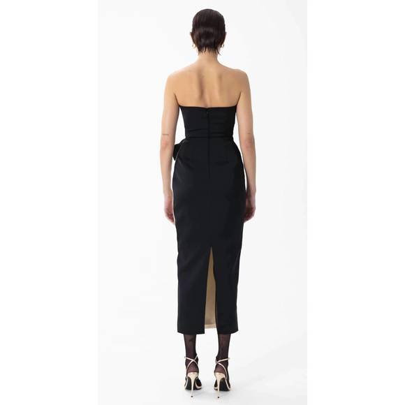 NEW RONNY KOBO pradova dress in jet black/pearl - Picture 3 of 3